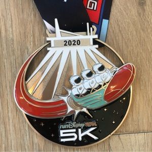 Space Mountain Disney Virtual 5K Collectible Medal